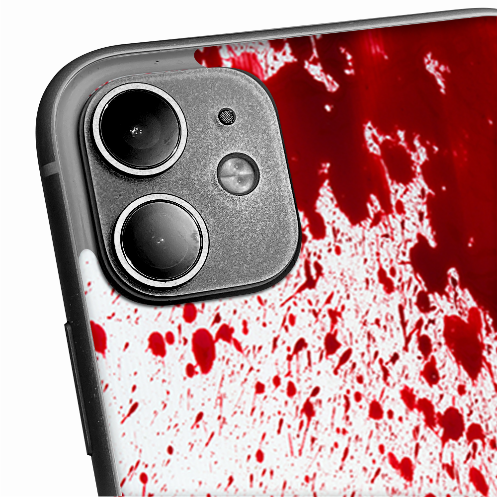Skins Decal Wrap for Apple iPhone 11 - Blood Splatter Dexter
