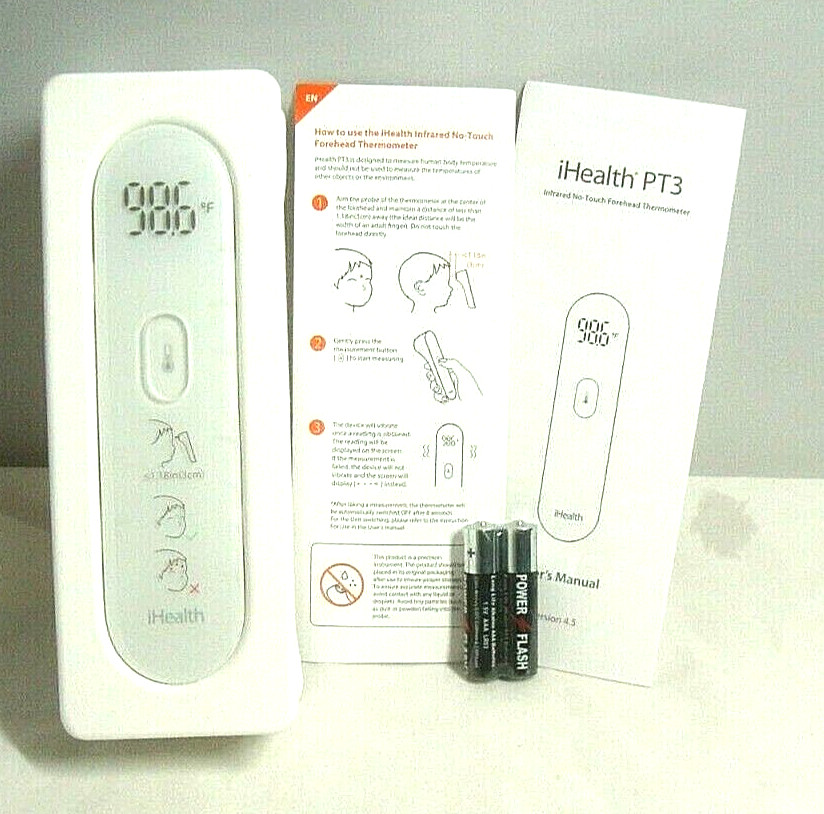 iHealth No-Touch Forehead Thermometer-PT3
