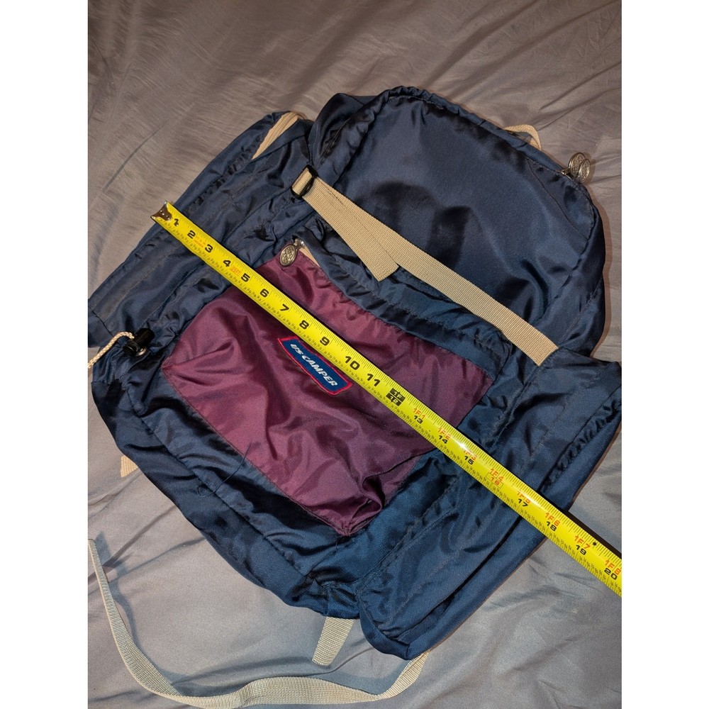 Vintage US Camper Internal Frame Backpack Daypack 18" x 17"
