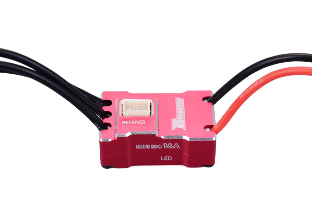 Surpass 18A ESC Electronic Speed Controller 7.4V for 1/16 - 1/28 Mini Car