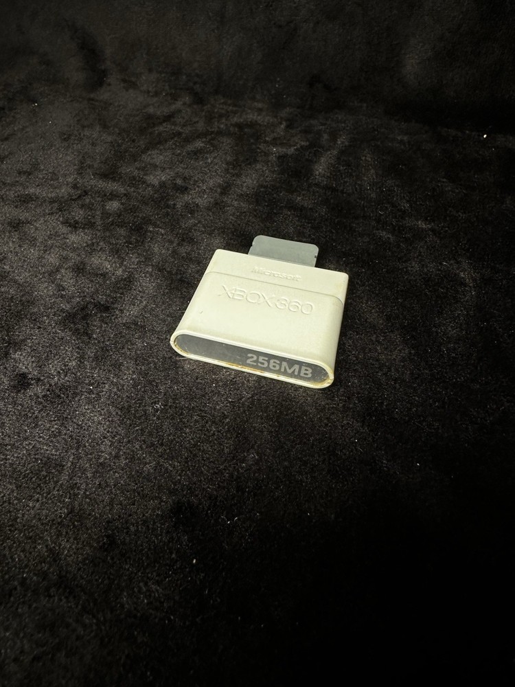 Official Microsoft Xbox 360 256MB Memory Card! Tested!  Authentic!