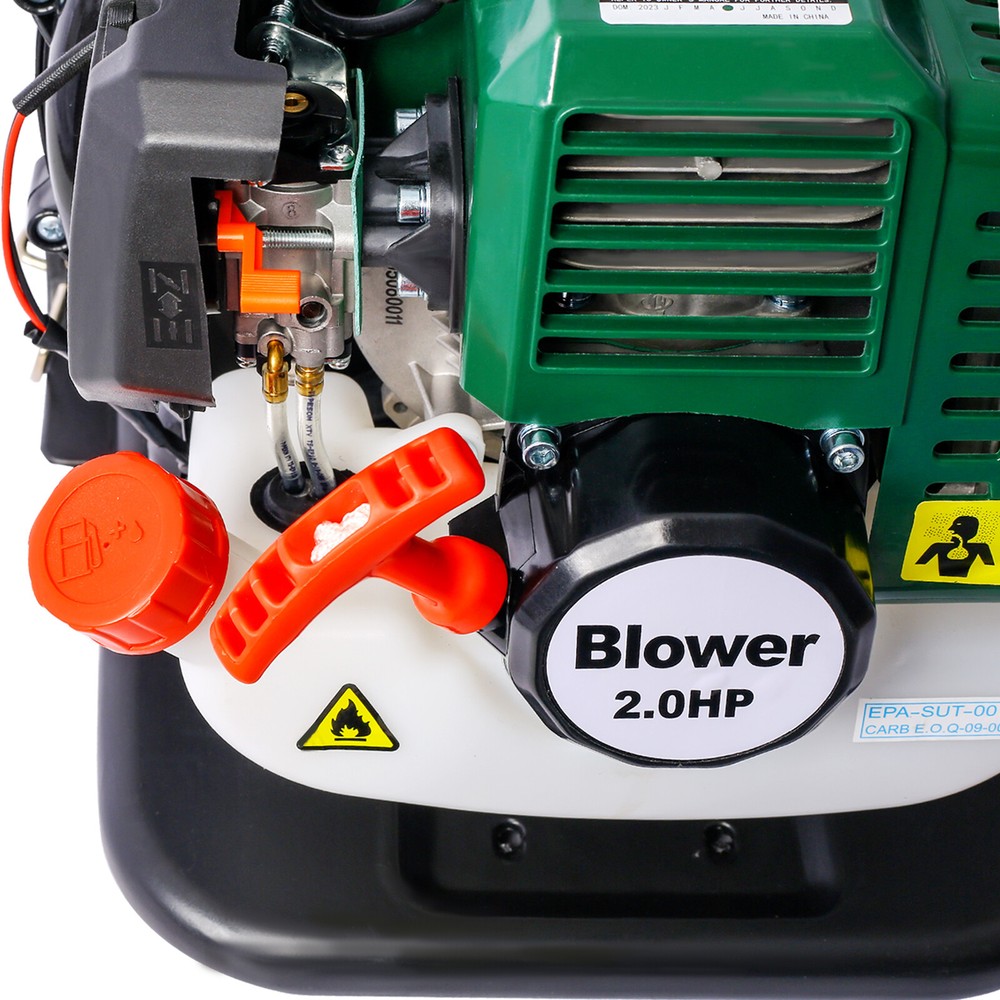 Backpack Leaf Blower 52cc 2 Stroke Gas Powered Handheld with Extention Tube