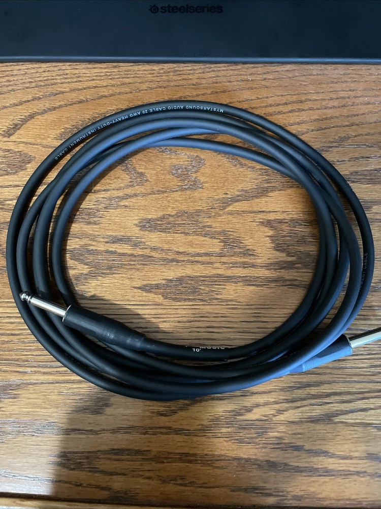 1/4 instrument cable 10 ft 20 awg