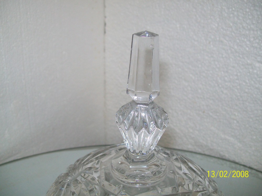 Cyrstal Clear Heavy Lidded Candy