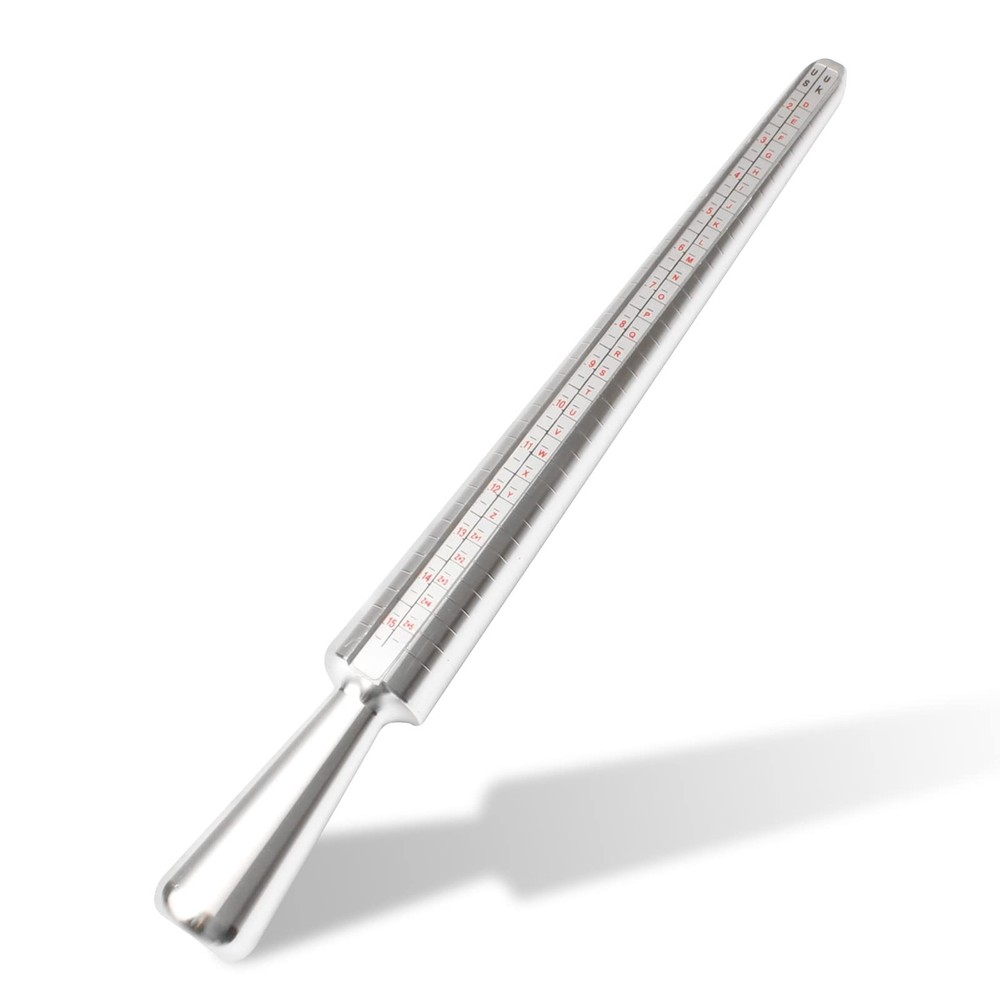NUTJAM Metal Ring Sizer Measuring Tool, Jewelry Sizers Stainless