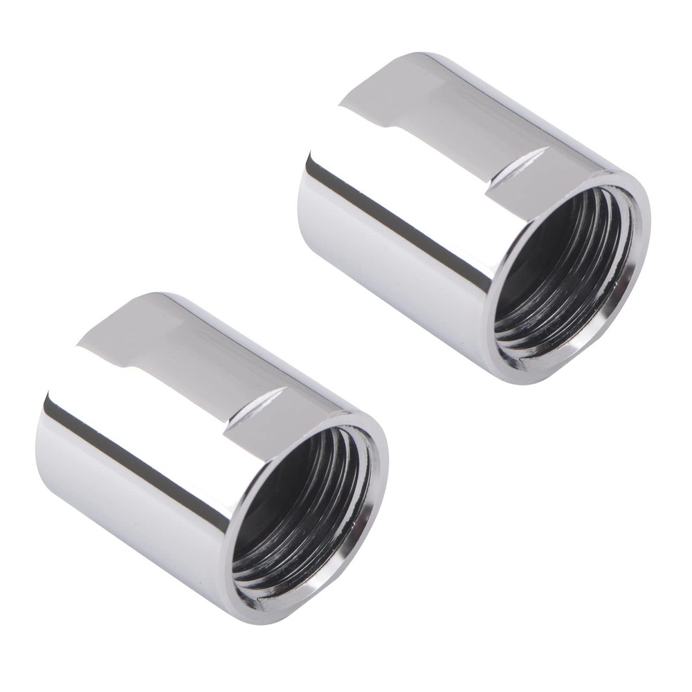 2 Pack Brass Pipe Fitting 1/2"G,Female Threaded Converter 0.75 Inch, 2 PACK