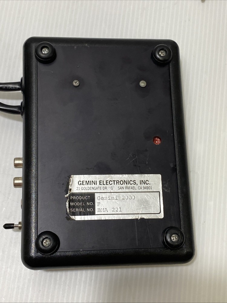 Gemini Model 2000 Programmer Dissolver Pacific Micro Systems VTG
