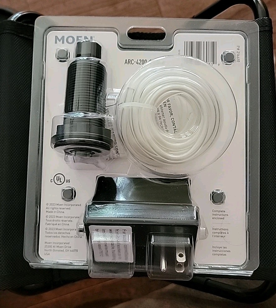 Moen Garbage Disposal Air Switch Controller Base Chrome ARC-4200-CHSRS