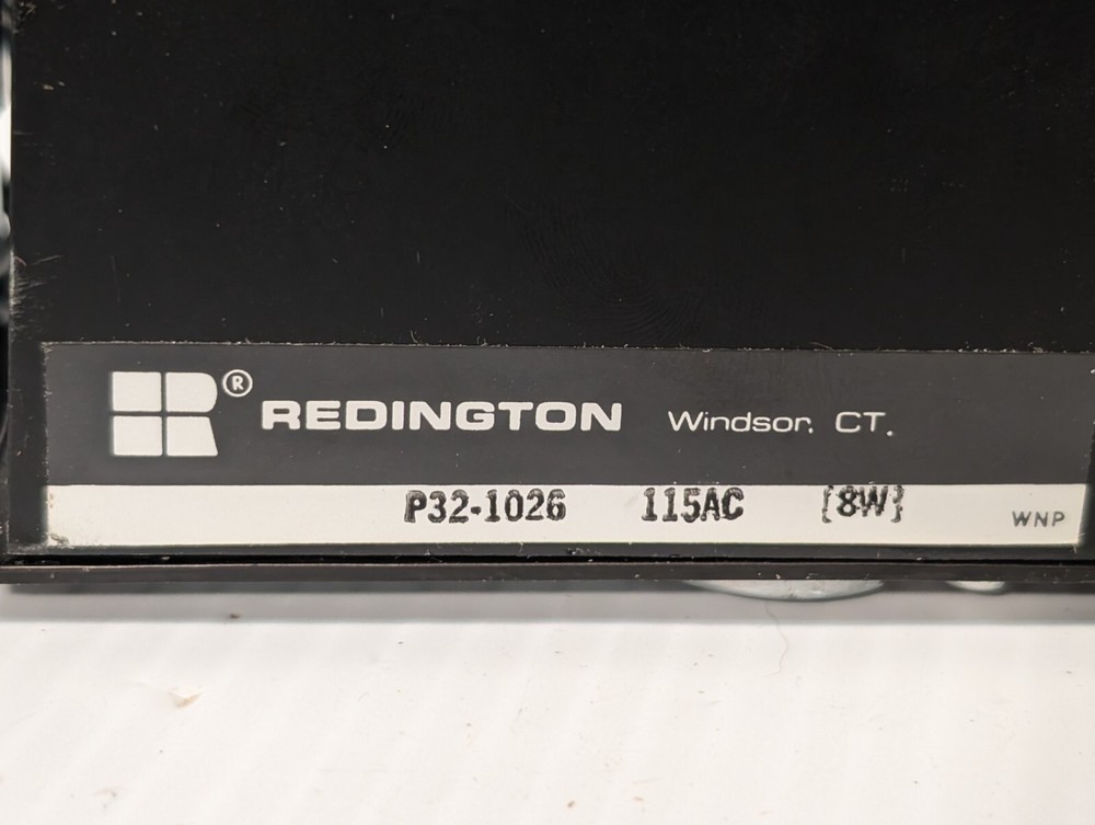 Redington P32-1026 Electromechanical Panel Mount Counter, 6 Digit, Resettable