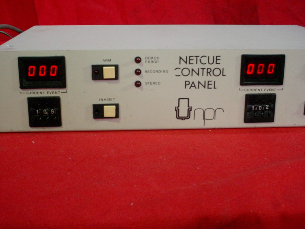 NPR Netcue Control Panel Rack Mount Radio/Audio Broadcasting For XDS-PRO