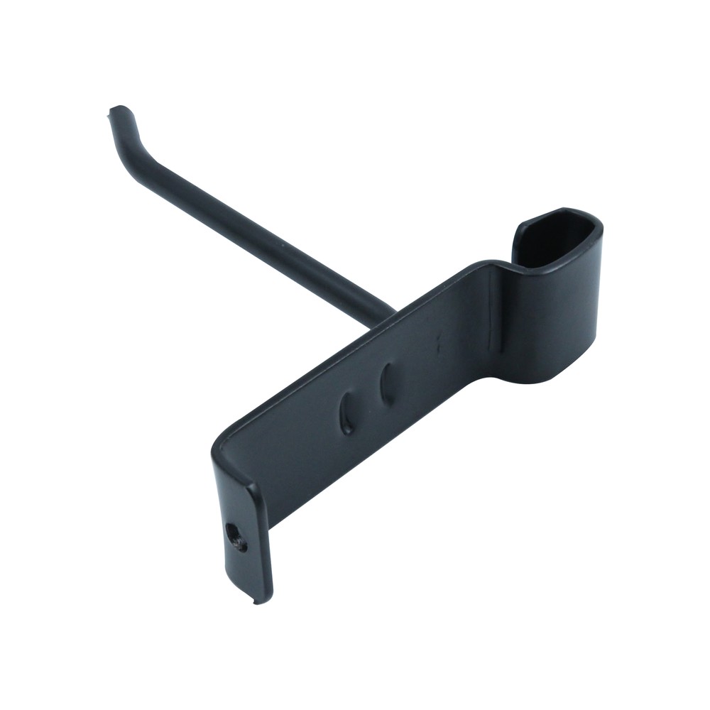 4 inch Black Peg Hook for Wire Grid - 25 Pack