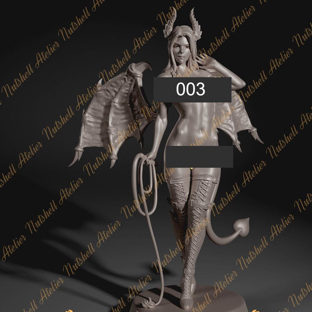 Succubus Whip 3D Print Model Kit Unpainted Unassembled 3 Version NSFW