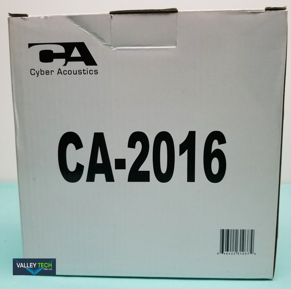 Cyber Acoustics CA-2016 Computer Speakers NEW