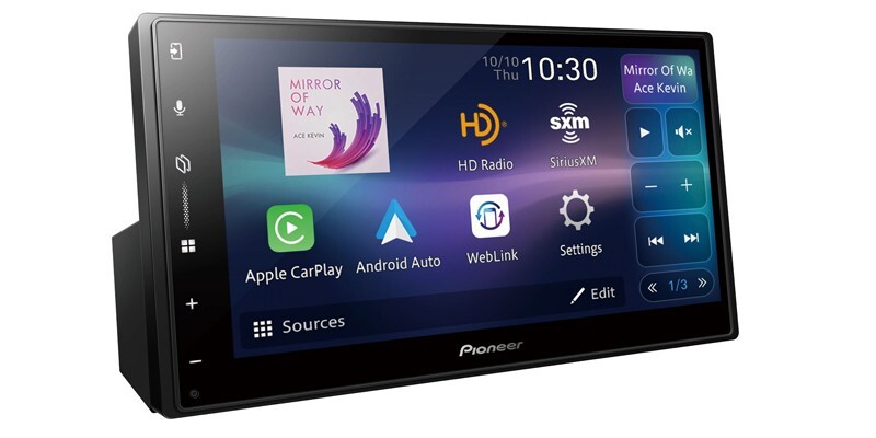 Pioneer DMH-2000NEX 6.8" Display with LED Backlight Wired Apple CarPlay, Android