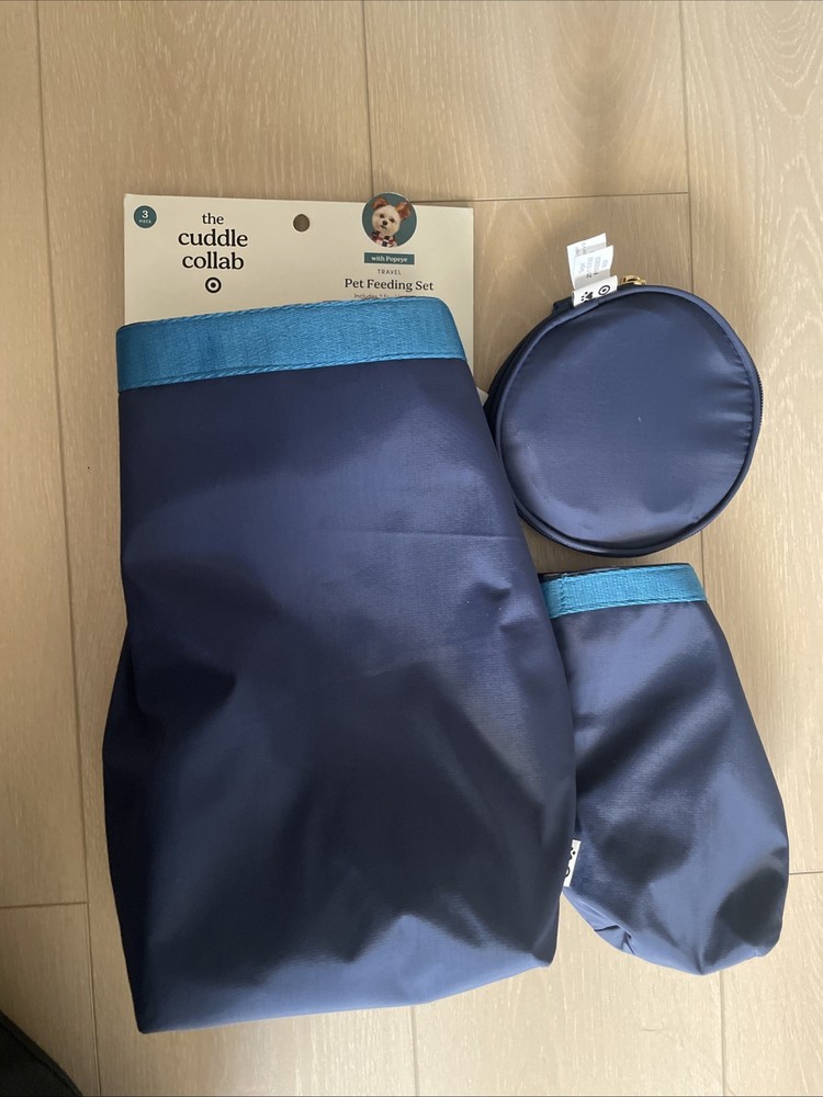 The Cuddle Collab Pet Feeding Set 3 Piece