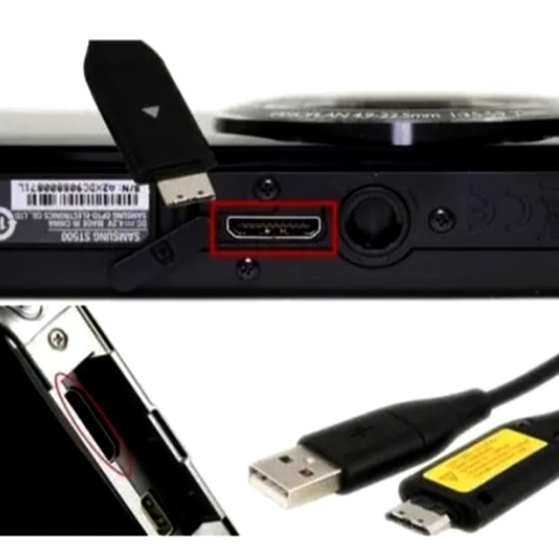 Type C Data Cable For SUC C5 Camera 1.5m Long Fast Charging Syncs Cord