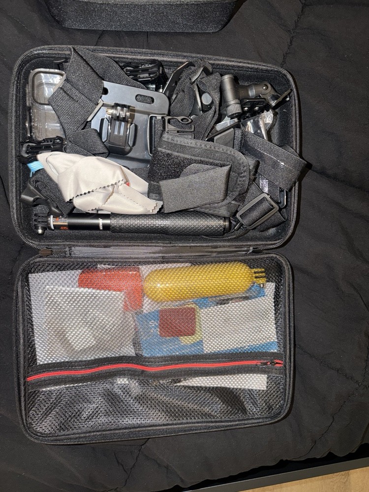 GoPro HERO 11 Black creator edition Bundle with Case, Tripod, Batteries, Mounts