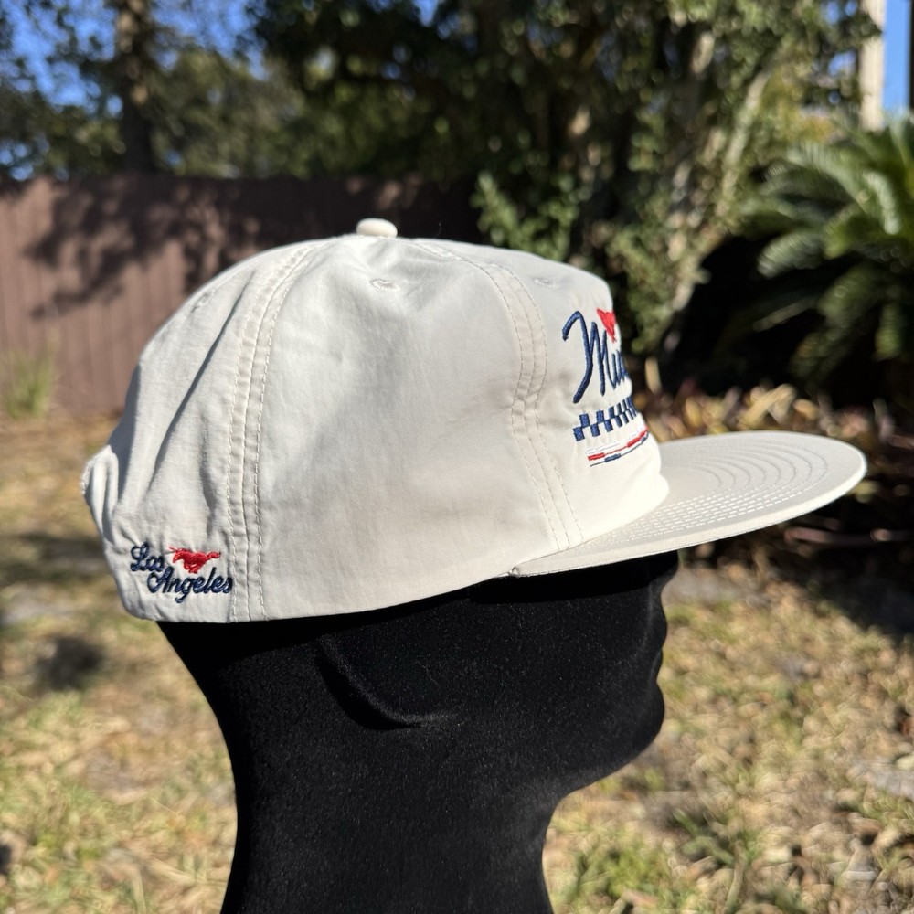 American Icon A Mustang Immersive Experience Snapback 5 Panel Hat Red White Blue