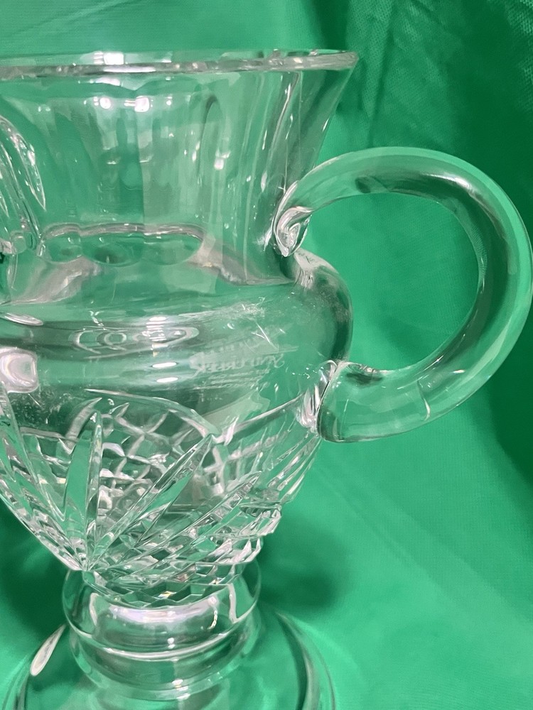 Sterling Cut Glass Trophy