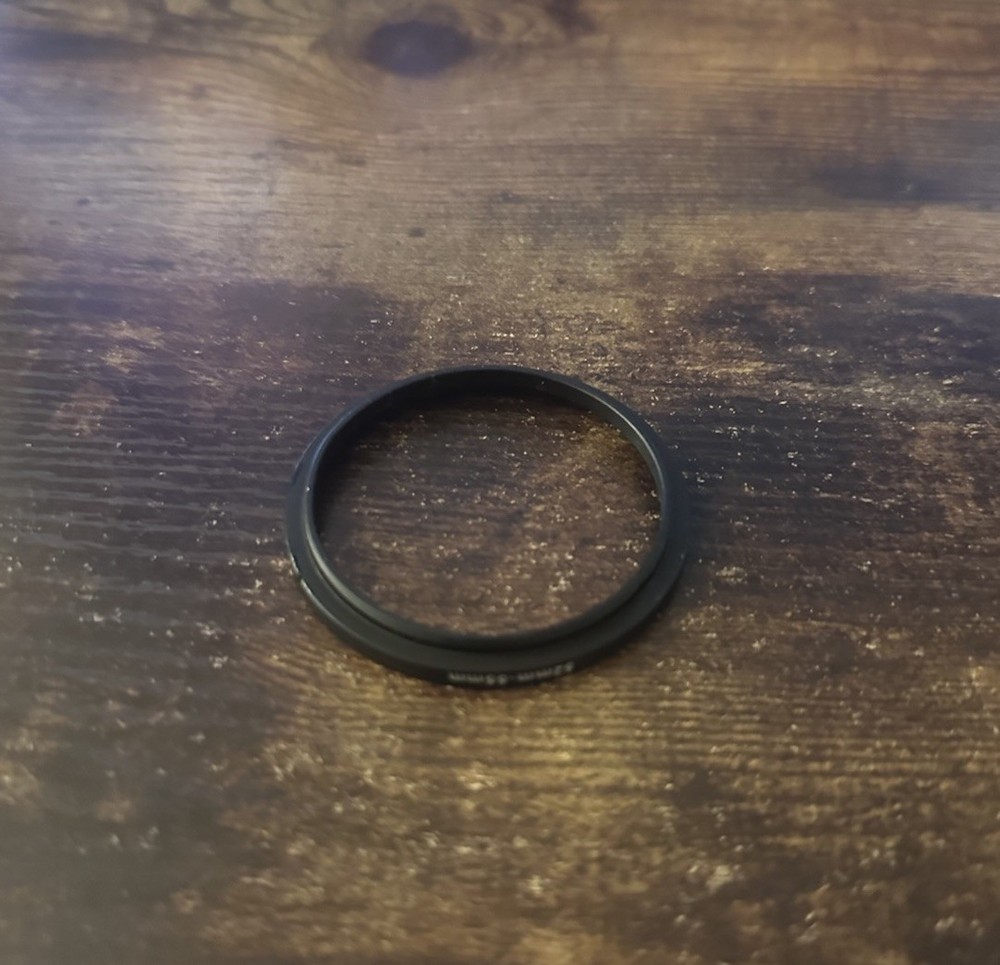 Camera Lens 52mm-55mm Step Up Ring Adapter Replacement Metal FAST SHIP!!!!