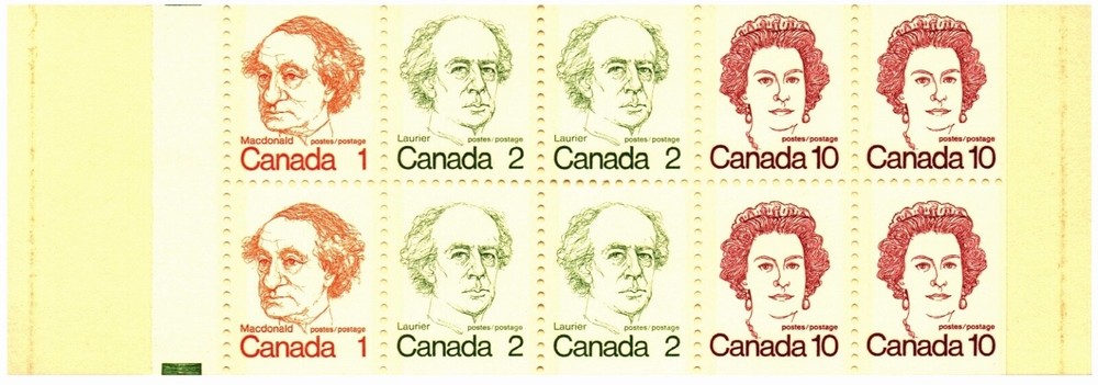 Canada #BK76a MNH Booklet [586b Argus Subhunter]