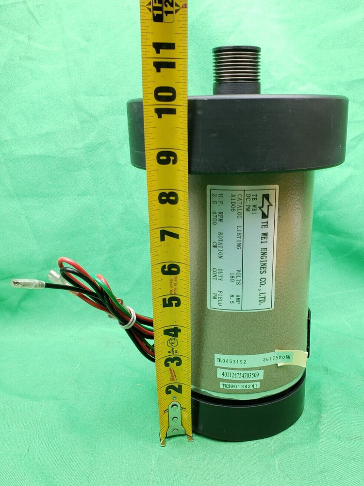 TE WEI ENGINES DC Drive Motor A1D06 2.5 HP | See Description