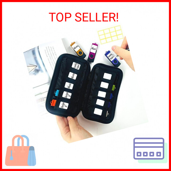 Flash Drive Case USB Storage Case JBOS USB Holder Storage Bag, Electronic Access