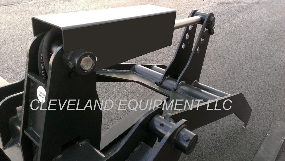 NEW HD ADJUSTABLE FORK GRAPPLE ATTACHMENT Root Tine Bucket Rake Log Tree Pipe nr