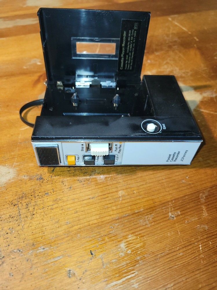 JC Penney Pocket Cassette Recorder Walkman