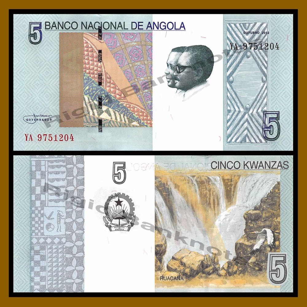 Angola 5  Kwanzas, 2012 (2017) P-151A Unc