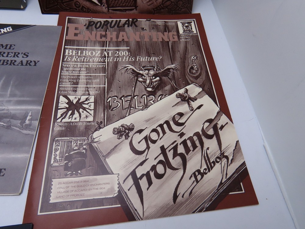 INFOCOM SORCERER Commodore 64 Untested