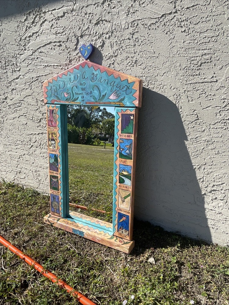 Sticks 1995 Mirror 24” X 41”