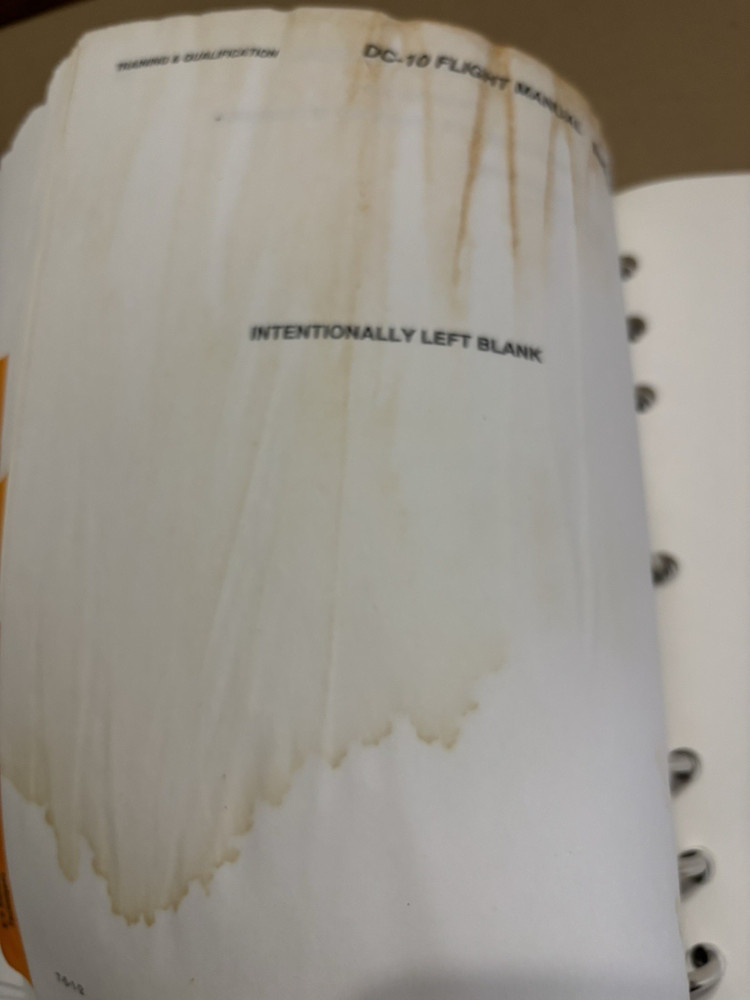 FedEx DC-10 Airplane Flight Manual Training Reference Lot of 3