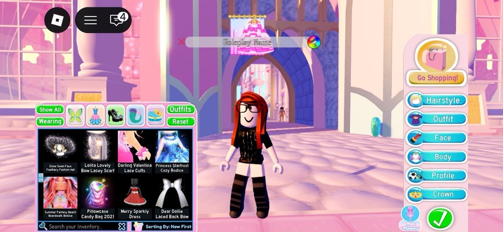 Royal high inventory + 30k diamonds