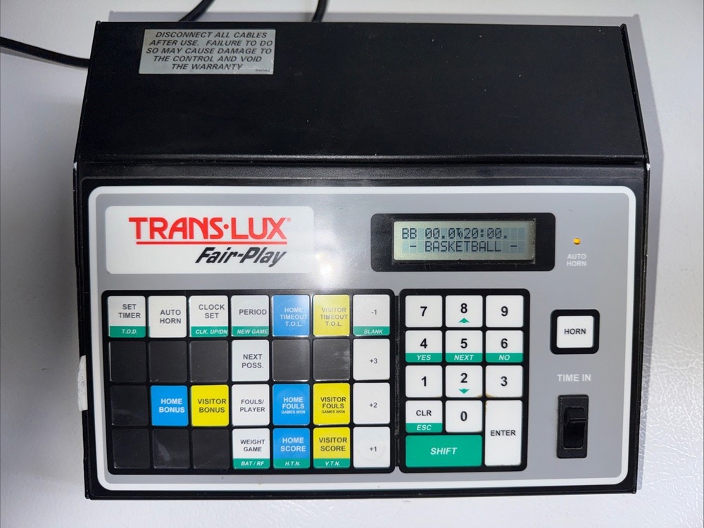 Fair-Play Translux MP70 MP-70 Wired Scoreboard Controller