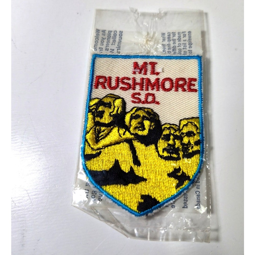 New Mount Rushmore Embroidered Patch