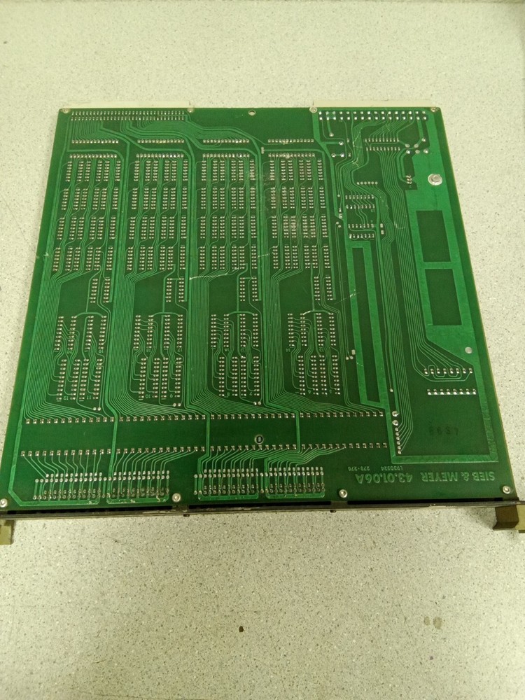 SIEB&MEYER 43.01.06A Circuit Board CSS90 Spindle Output