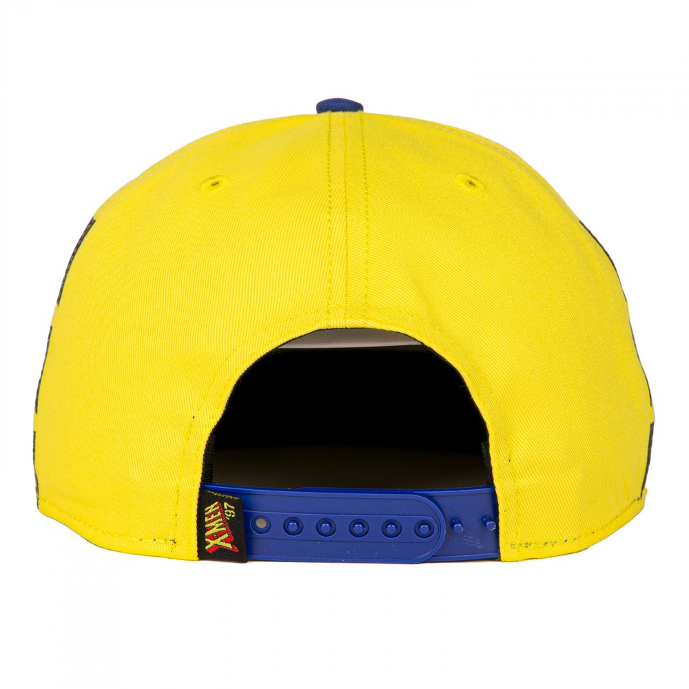 X-Men Wolverine Under Bill Art Flat Brim Hat Multi-Color