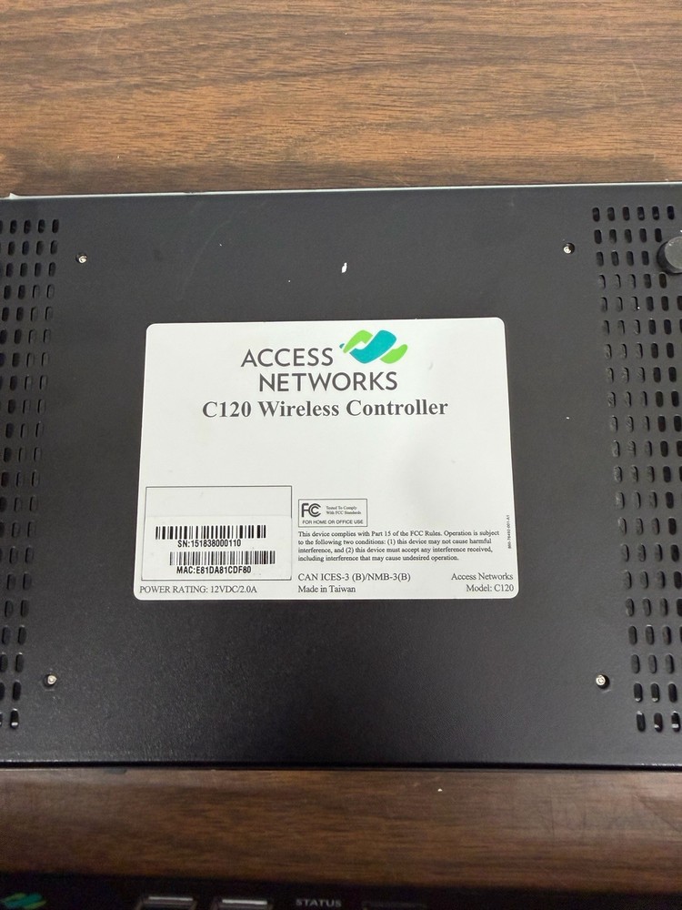 Access Networks C120 Wireless Controller - Lot Of 3 Items Untested