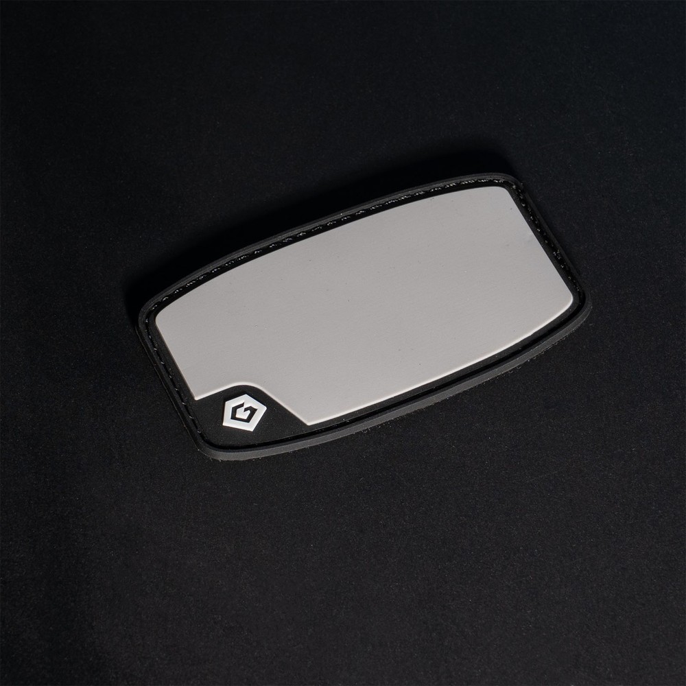 GRITR Reusable Writable Patches (3-Pack) - Hook Backed for EDC Gear Labeling
