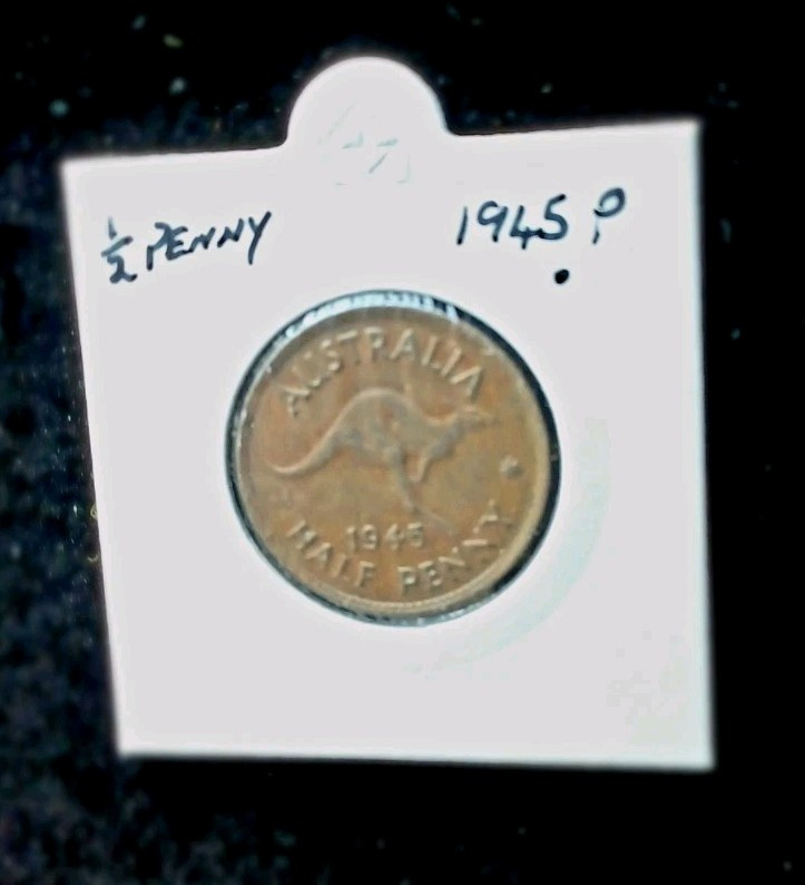 1945 Australian Half Penny