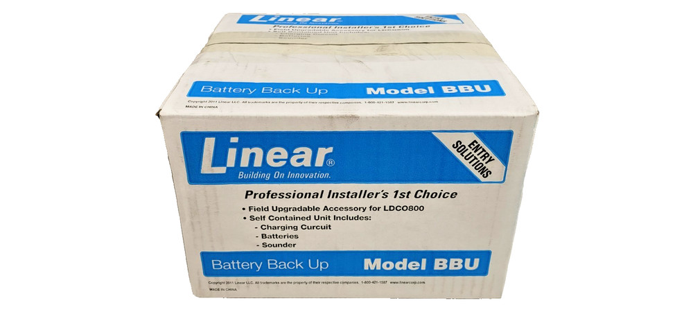 Linear BBU Battery Backup Unit (MD1107/LDCO800) for Linear Gate Operators NEW