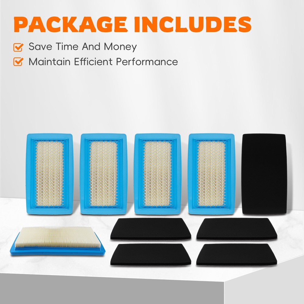 5-PACK AIR FILTER FITS for ECHO PB-8010, PB-9010 2-Stroke Plastic A-9-40