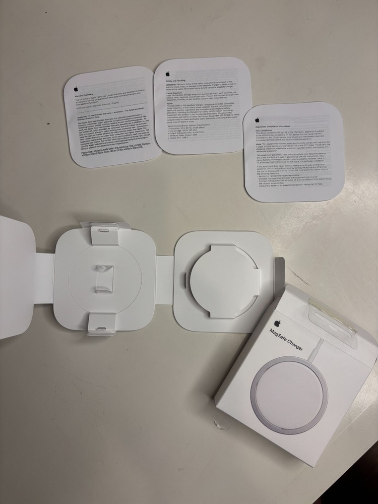 Apple Magsafe Charger - EMPTY BOX with inserts ONLY