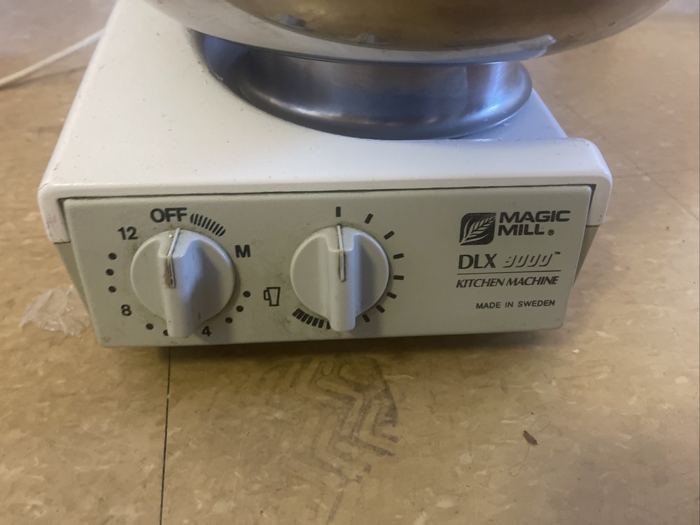 Magic Mill, Dlx,￼9000 Kitchen Machine Mixer, Made In Sweden ￼