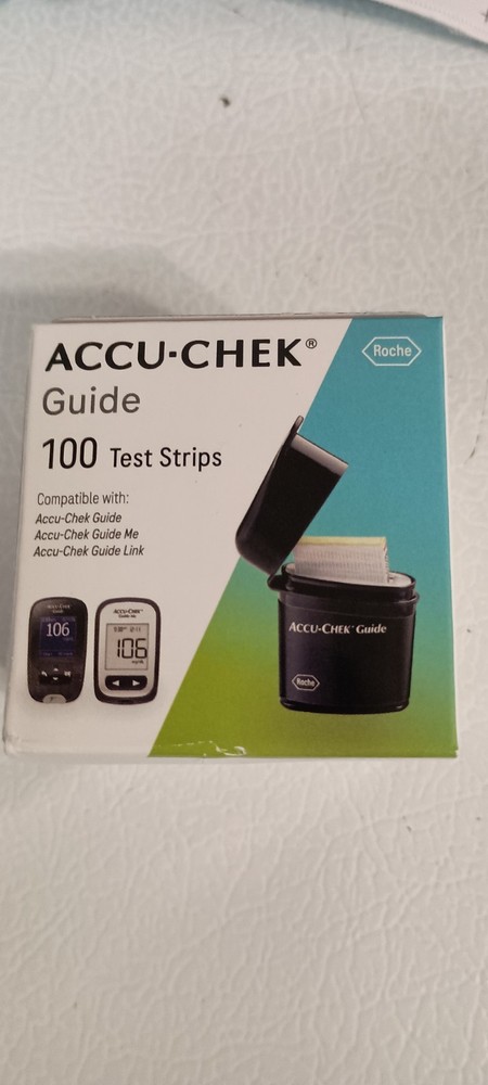 Accu Chek Guide 100 Diabetic Test Strips