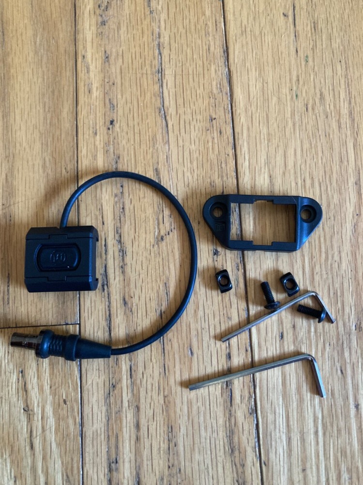 Mod Button Pressure Tape Switch for Surefire Light Pic Rail Mount