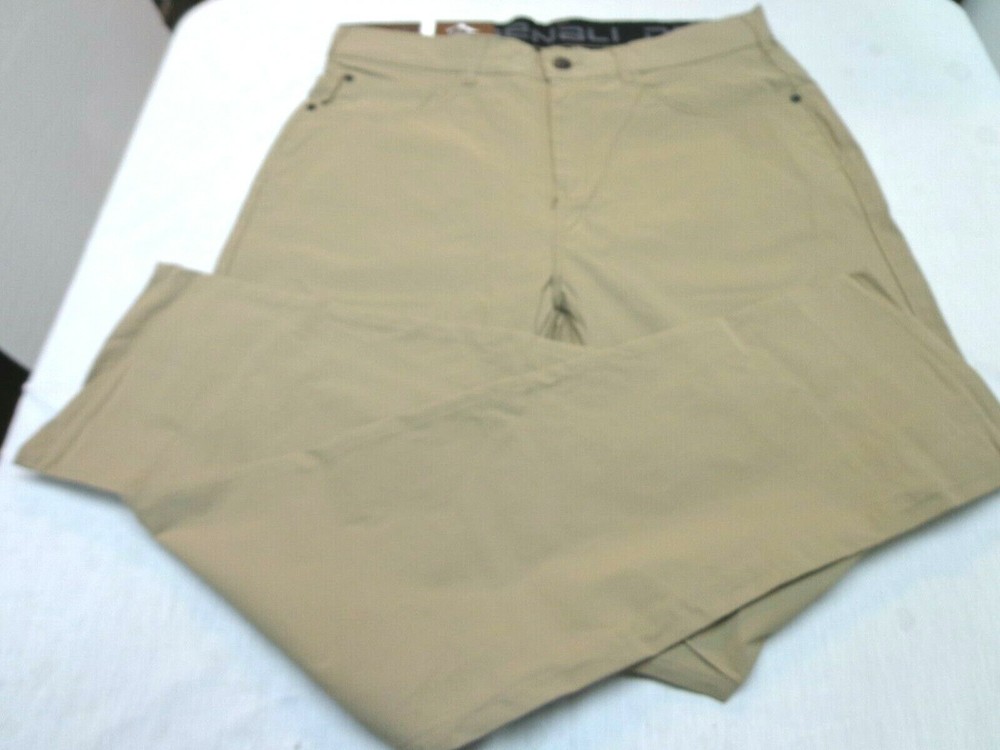 DENALI Delta Khaki Technical Stretch Pants NWT 34/32 MSRP $54