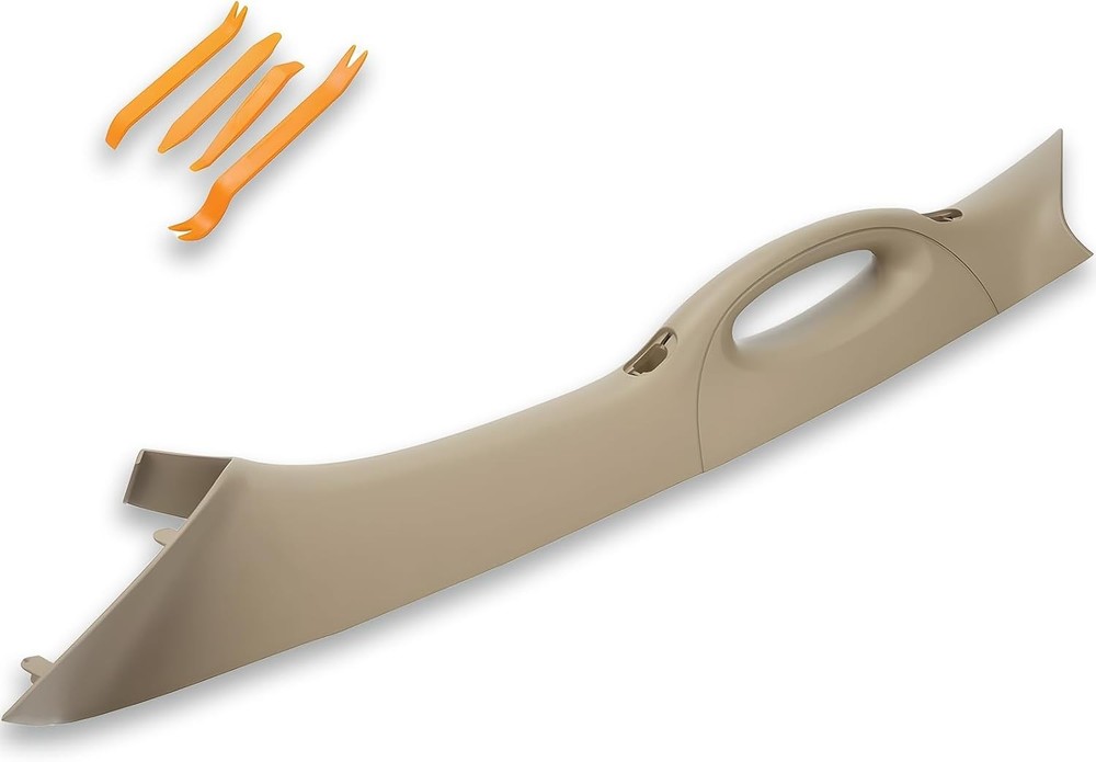 A Pillar Interior Trim Handle Left Driver Side Side, Beige