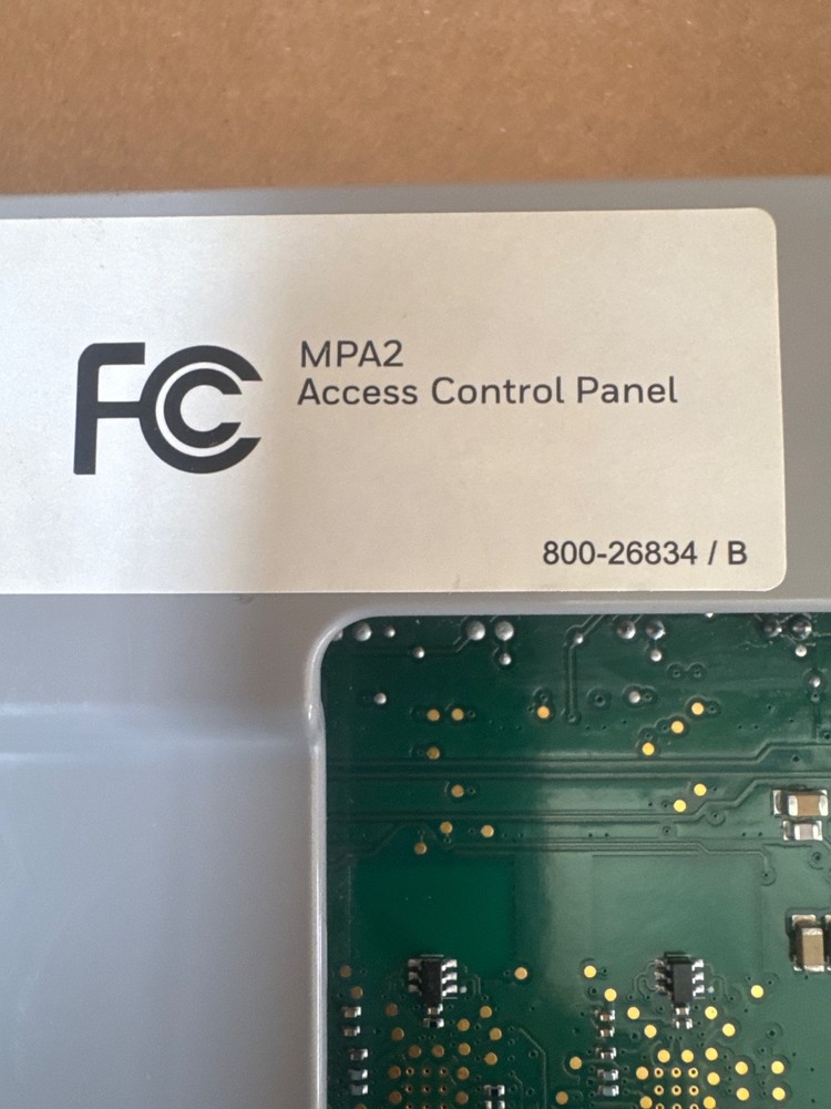 HONEYWELL MPA2 ACCESS CONTROL PANEL (for parts)